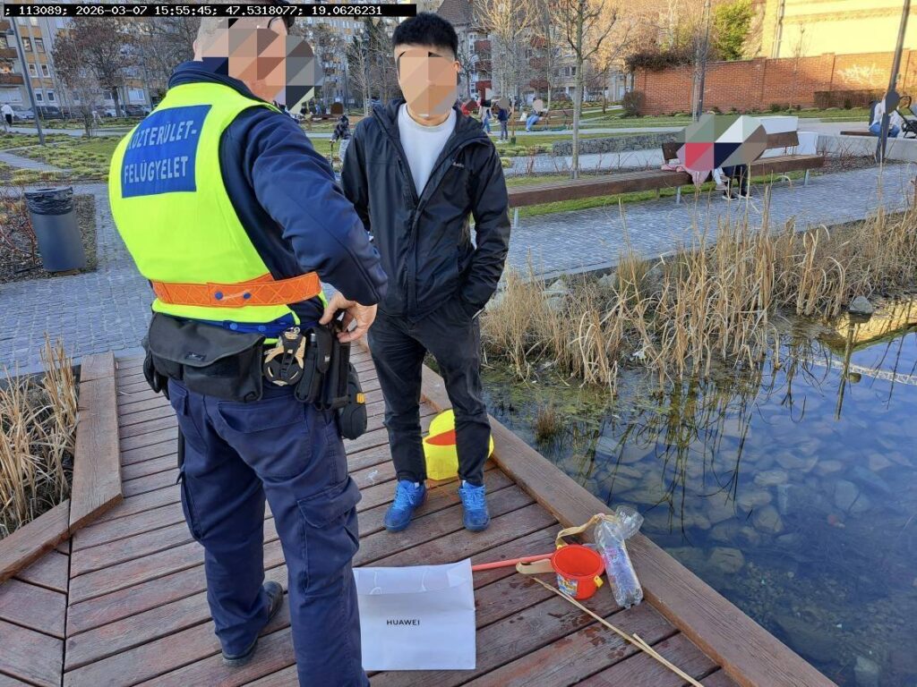 A halakat ellopni próbáló férfit nyakoncsípték