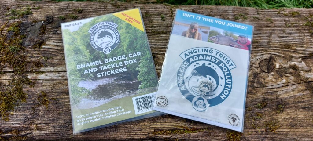 Anglers Against Pollution jelvények - Horgászok a szennyezés ellen