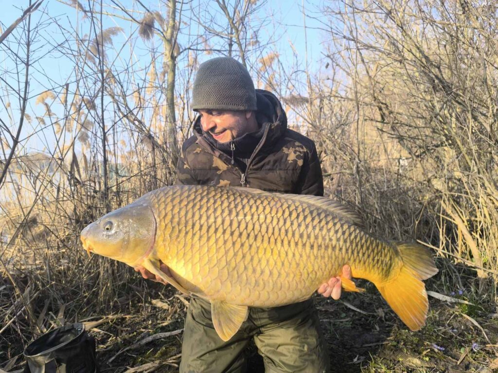 Bujáki Géza, A The Kraken Baits magalkotója az év első 25+os pontyával az RSD-ről