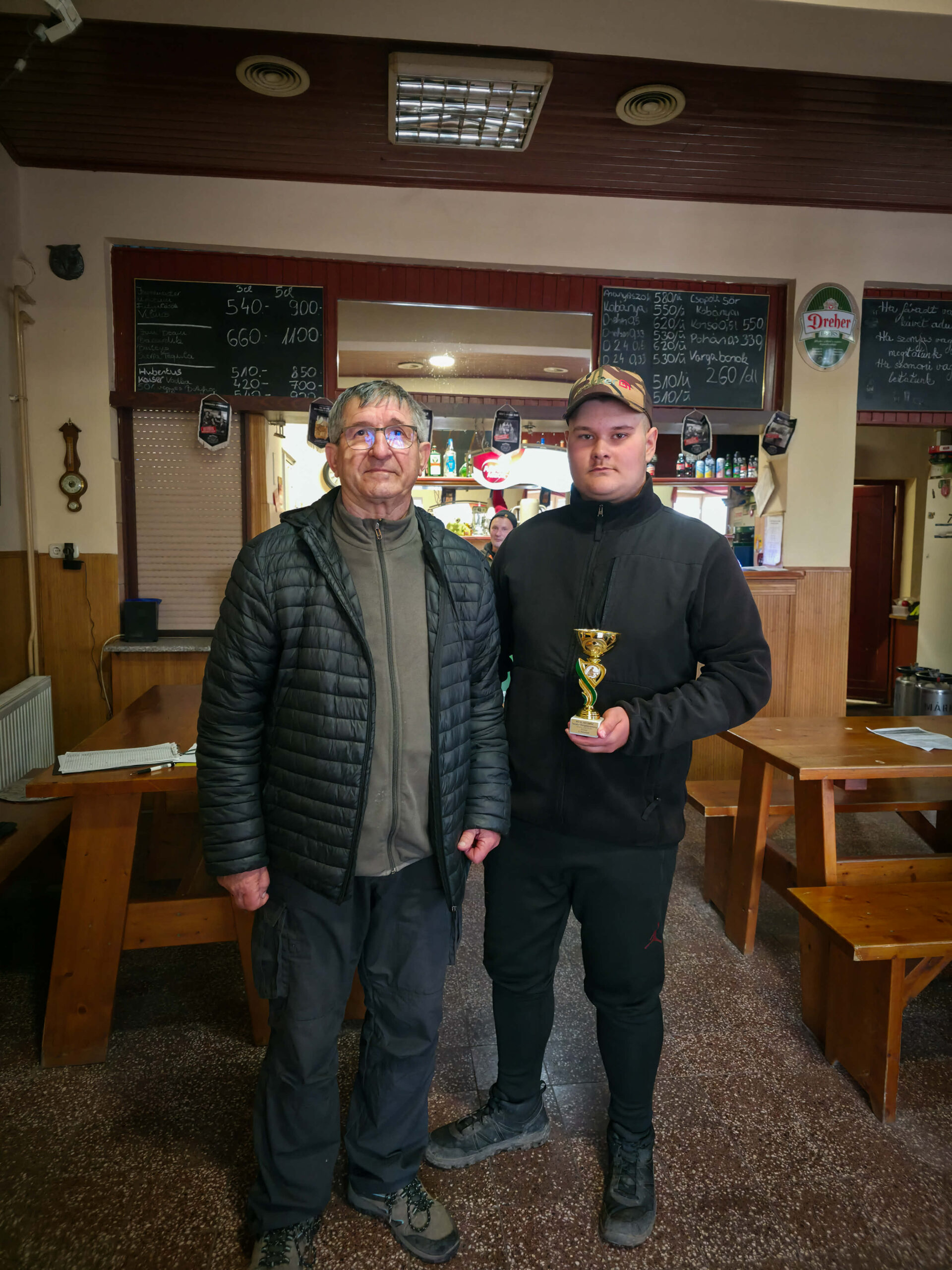 Ambrus Tomi, a fiatal horgász dobogós eredményt ért el végül