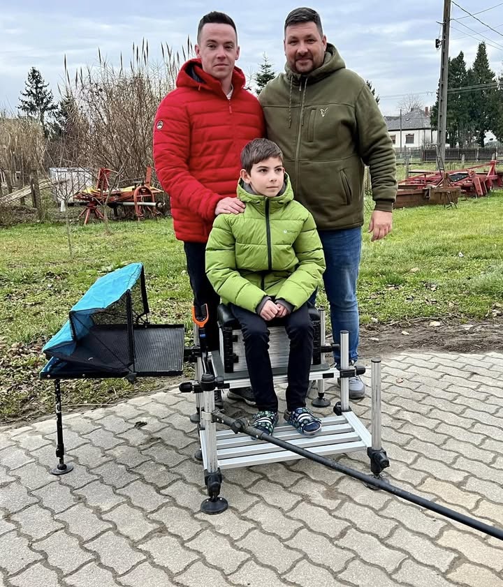 A kishorgász példaképével, Szabó Bencével